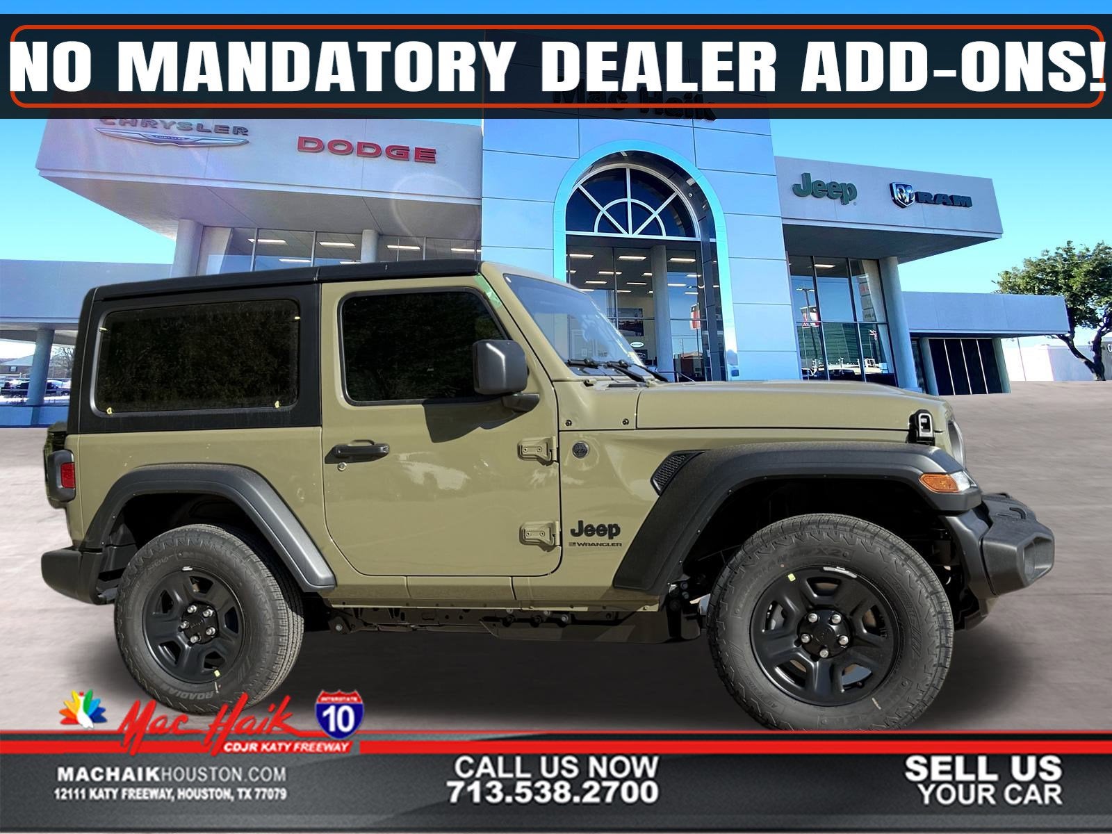 2026 Jeep Wrangler WRANGLER 2-DOOR SPORT
