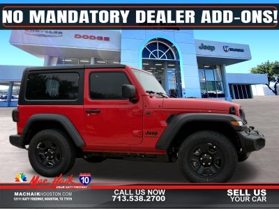 2026 Jeep Wrangler WRANGLER 2-DOOR SPORT