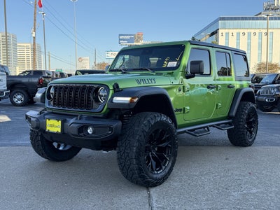 2025 Jeep Wrangler WRANGLER 4-DOOR WILLYS