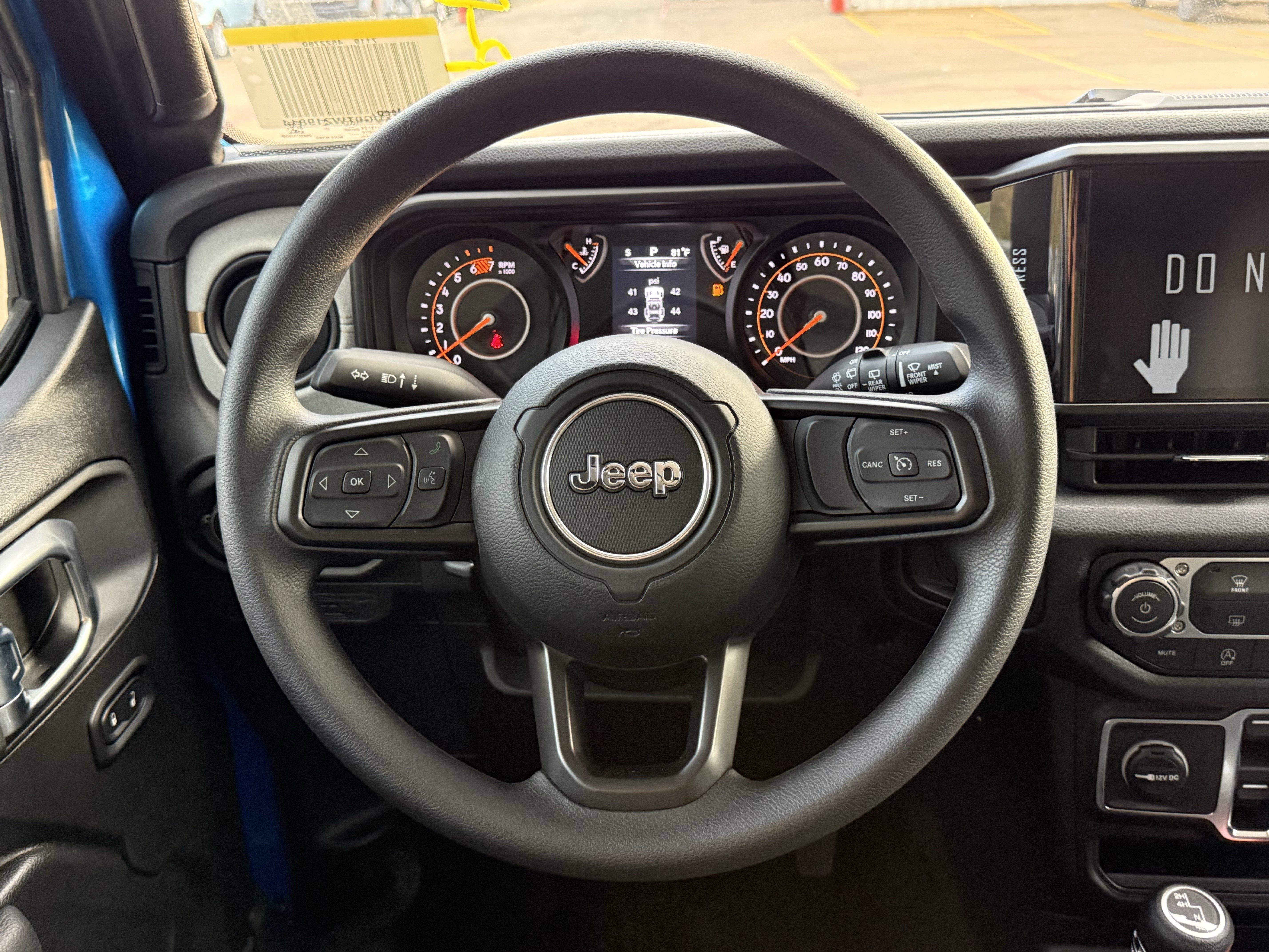 2026 Jeep Wrangler WRANGLER 4-DOOR SPORT