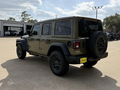 2026 Jeep Wrangler WRANGLER 4-DOOR SPORT S