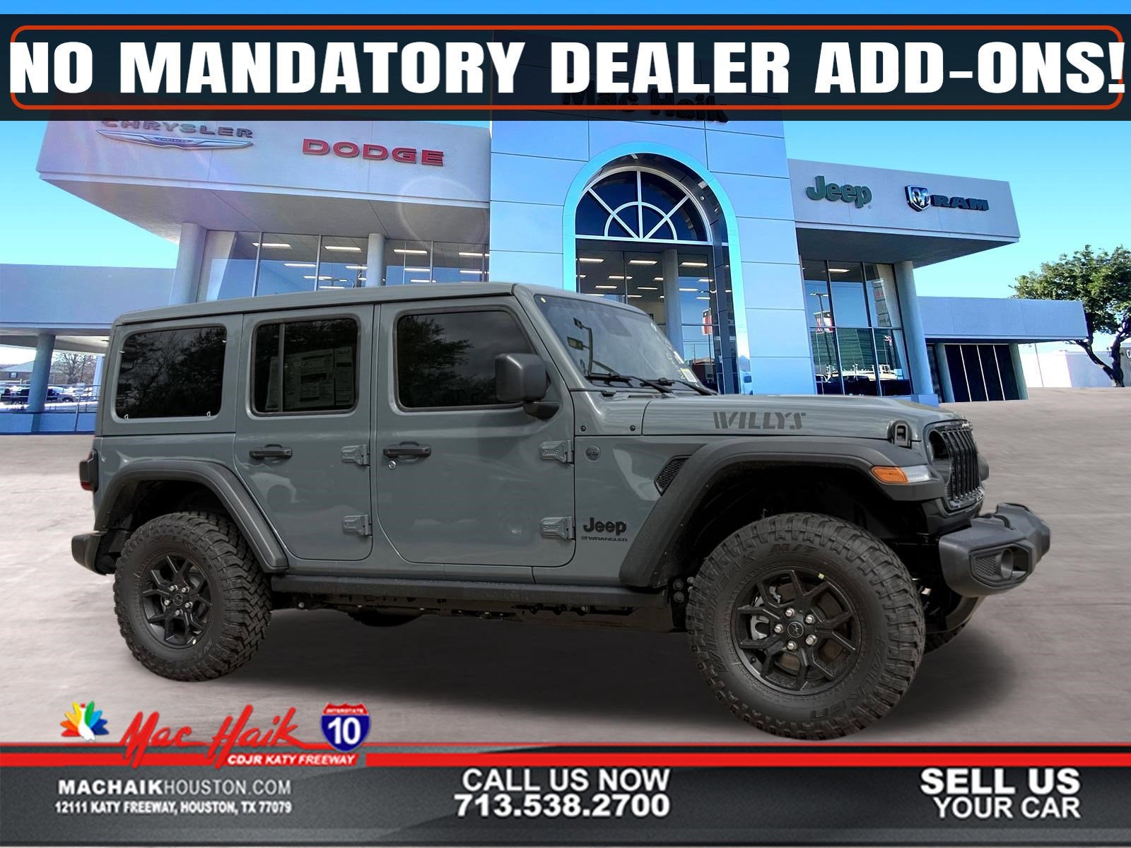 2026 Jeep Wrangler WRANGLER 4-DOOR WILLYS
