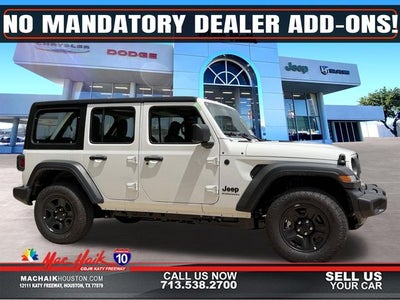 2026 Jeep Wrangler WRANGLER 4-DOOR SPORT