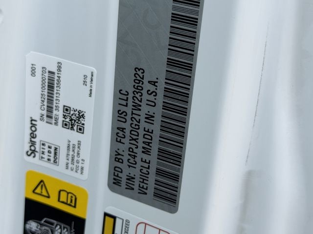 2026 Jeep Wrangler WRANGLER 4-DOOR SPORT