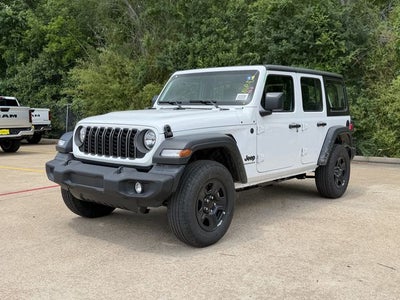 2026 Jeep Wrangler WRANGLER 4-DOOR SPORT