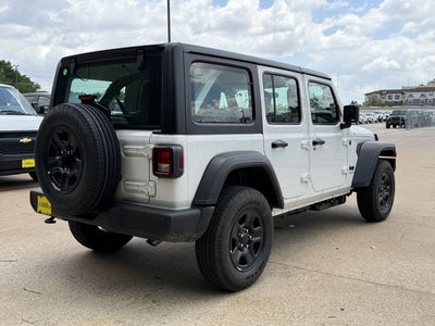 2026 Jeep Wrangler WRANGLER 4-DOOR SPORT