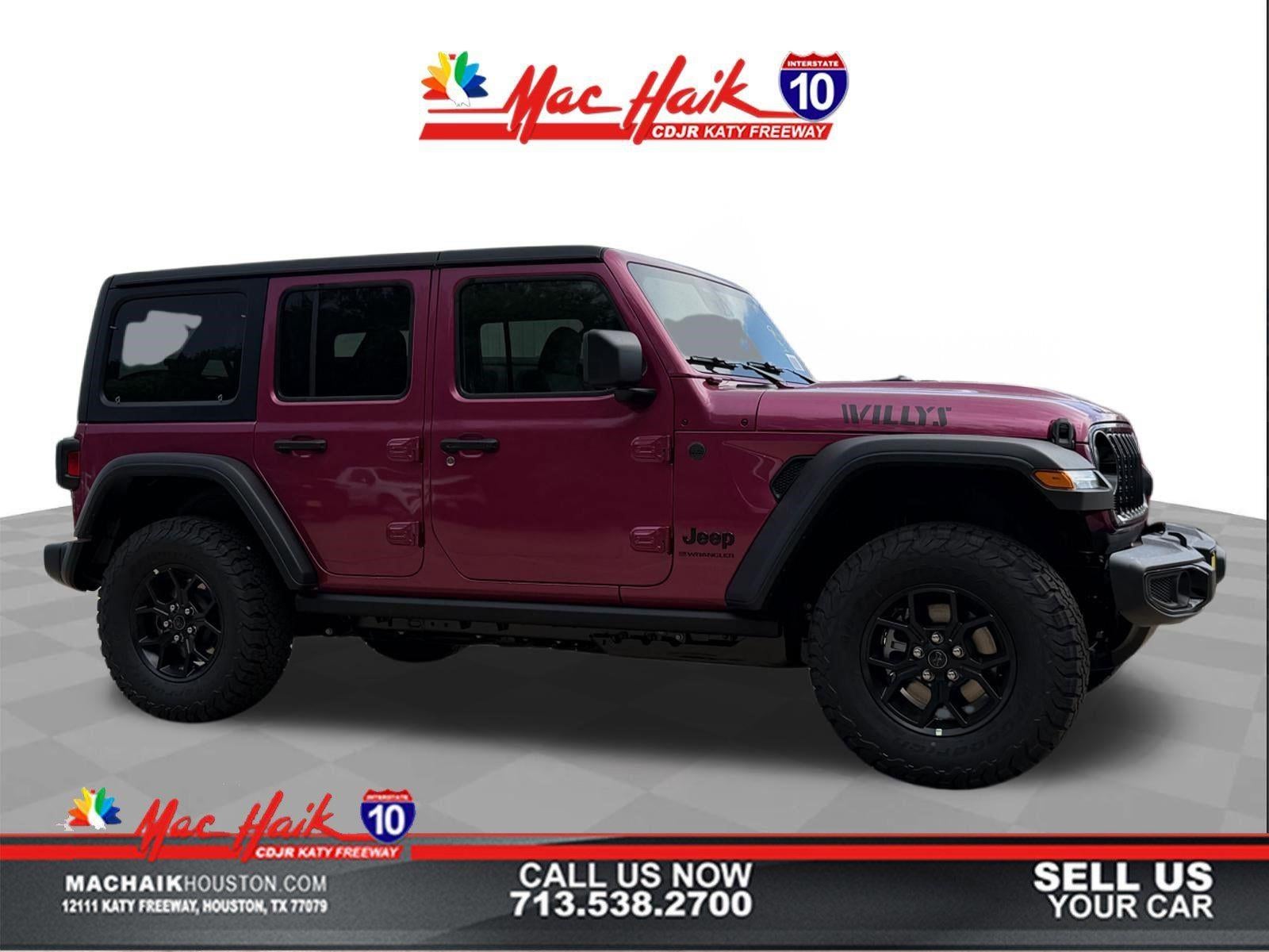 2026 Jeep WRANGLER WRANGLER 4-DOOR WILLYS