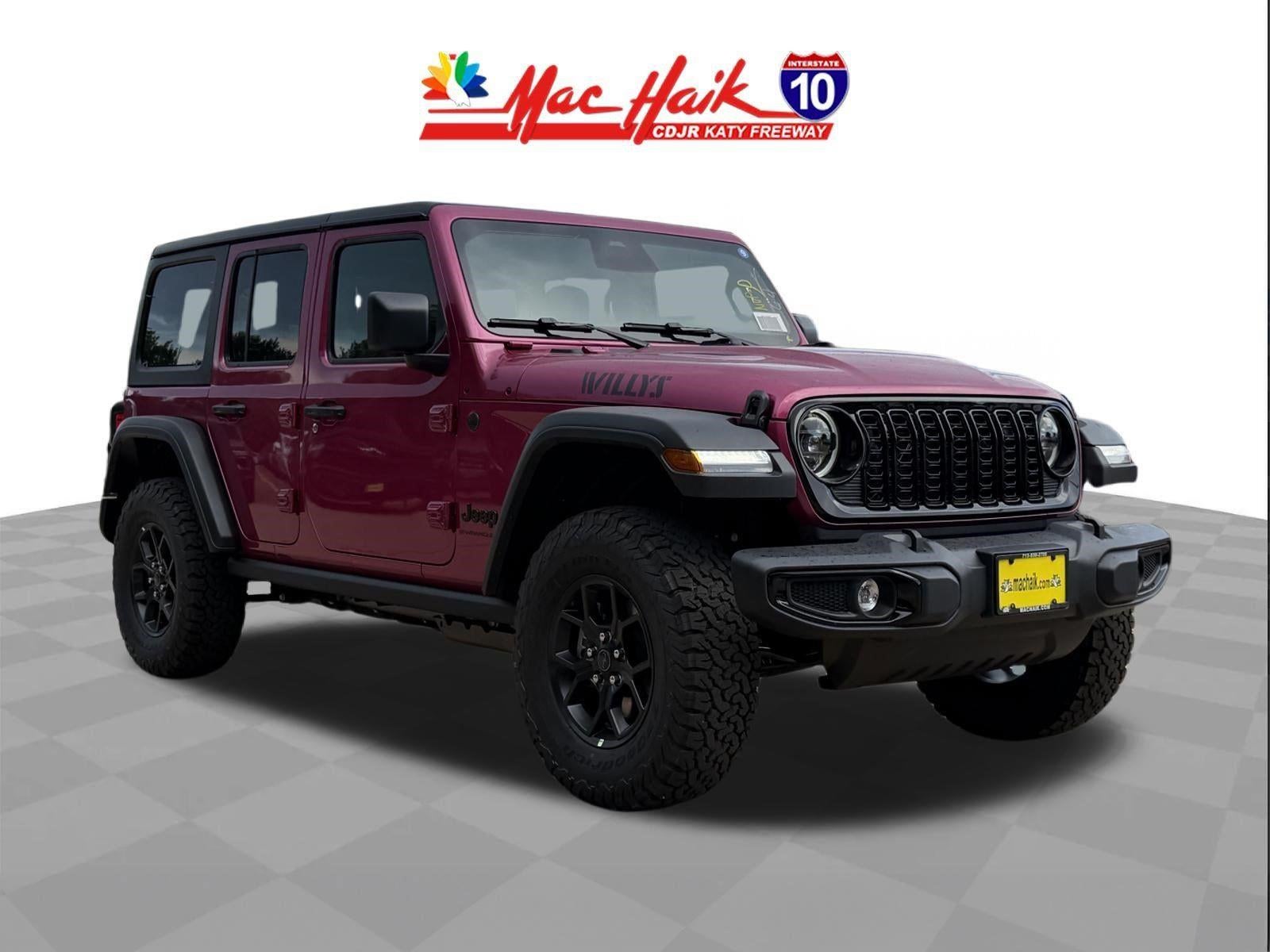 2026 Jeep WRANGLER WRANGLER 4-DOOR WILLYS