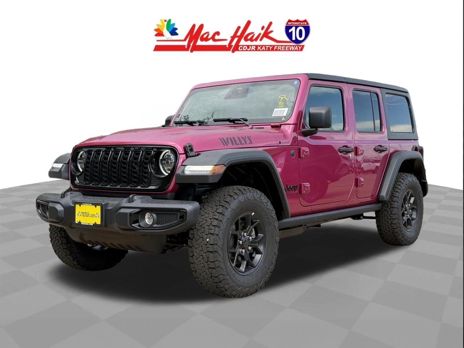 2026 Jeep WRANGLER WRANGLER 4-DOOR WILLYS