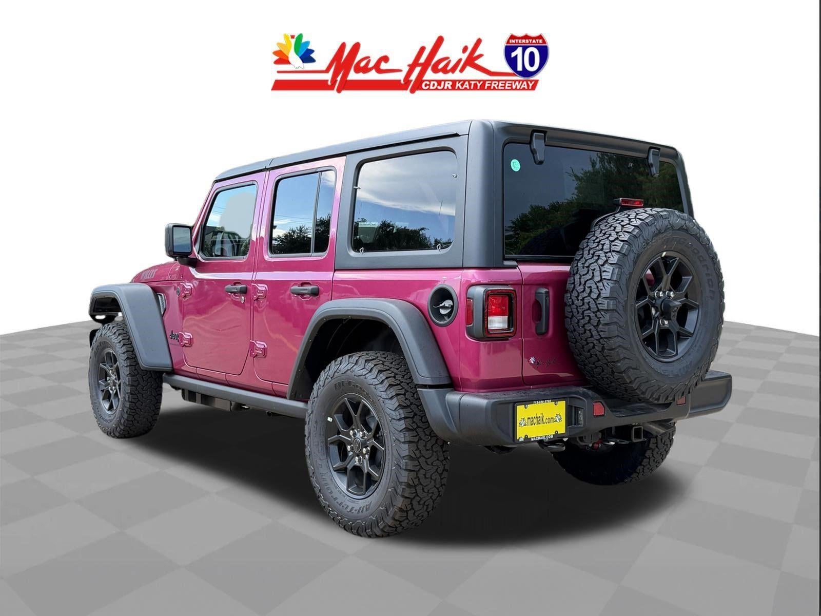 2026 Jeep WRANGLER WRANGLER 4-DOOR WILLYS