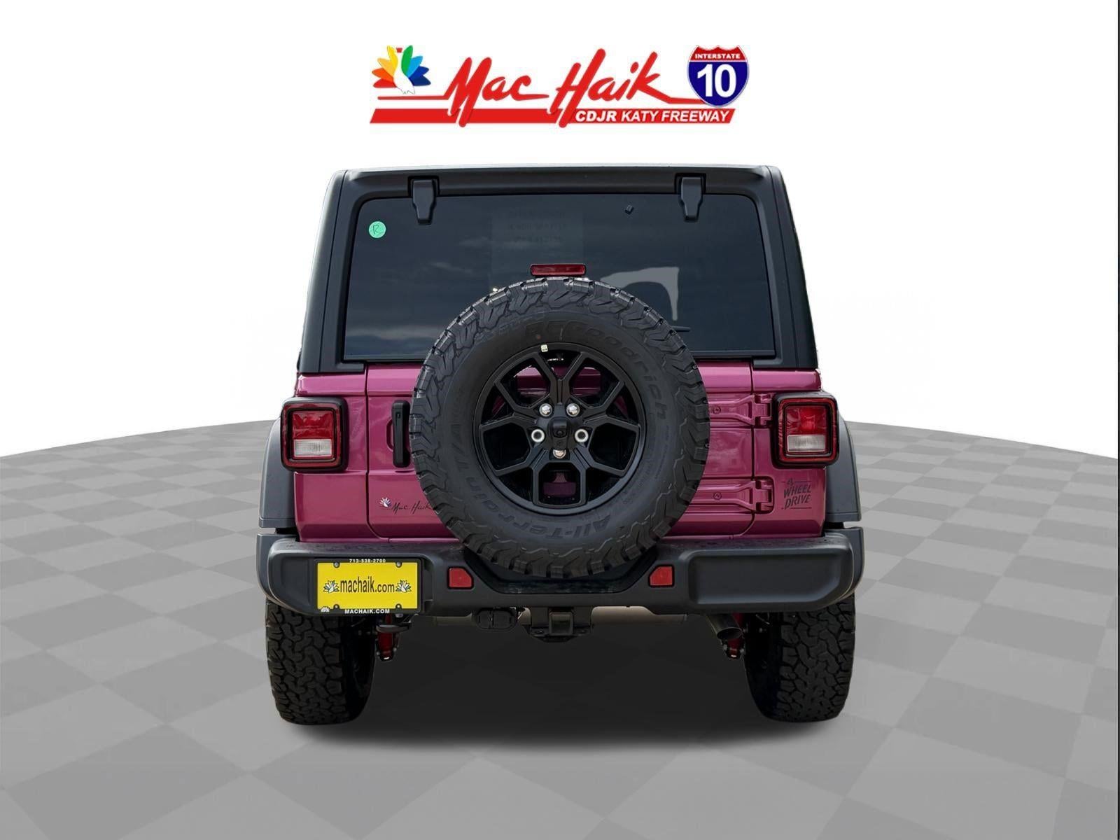 2026 Jeep WRANGLER WRANGLER 4-DOOR WILLYS