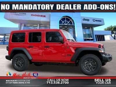 2026 Jeep Wrangler WRANGLER 4-DOOR SPORT S