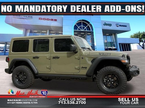 2026 Jeep Wrangler WRANGLER 4-DOOR WILLYS