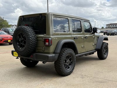 2026 Jeep Wrangler WRANGLER 4-DOOR WILLYS