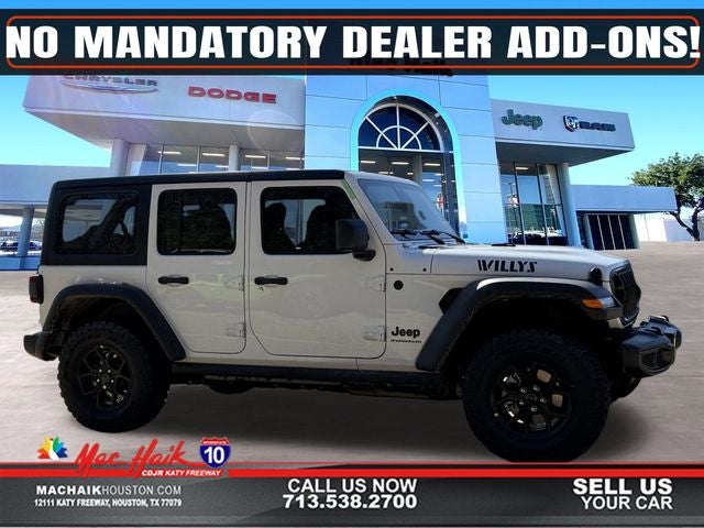 2026 Jeep Wrangler WRANGLER 4-DOOR WILLYS