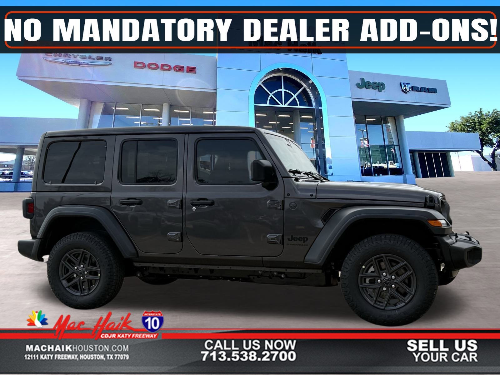 2026 Jeep Wrangler WRANGLER 4-DOOR SPORT S