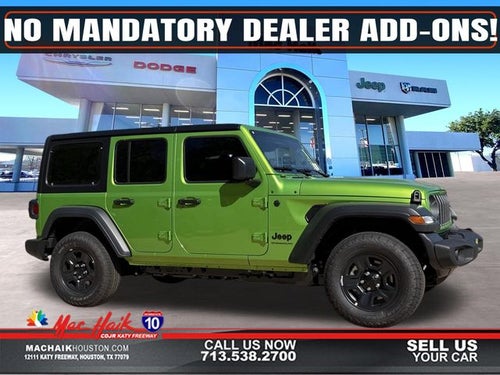 2026 Jeep Wrangler WRANGLER 4-DOOR SPORT