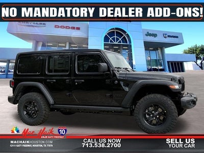 2026 Jeep Wrangler WRANGLER 4-DOOR WILLYS