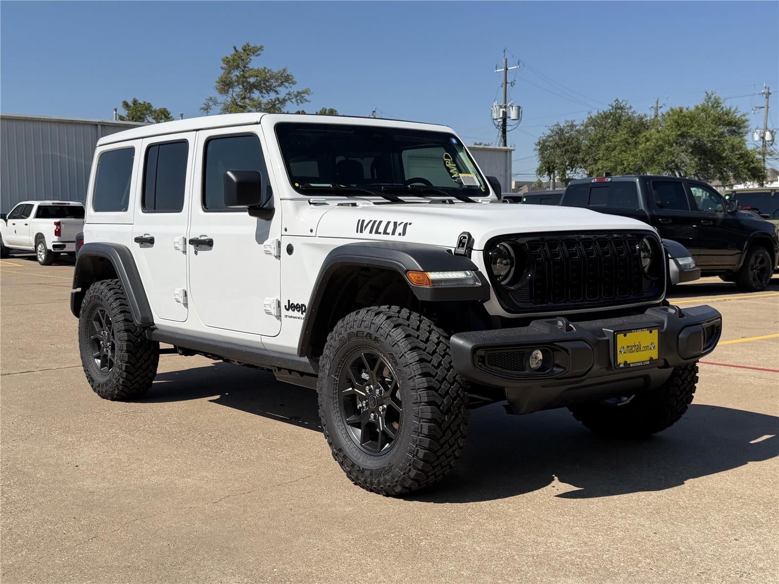 2026 Jeep Wrangler WRANGLER 4-DOOR WILLYS