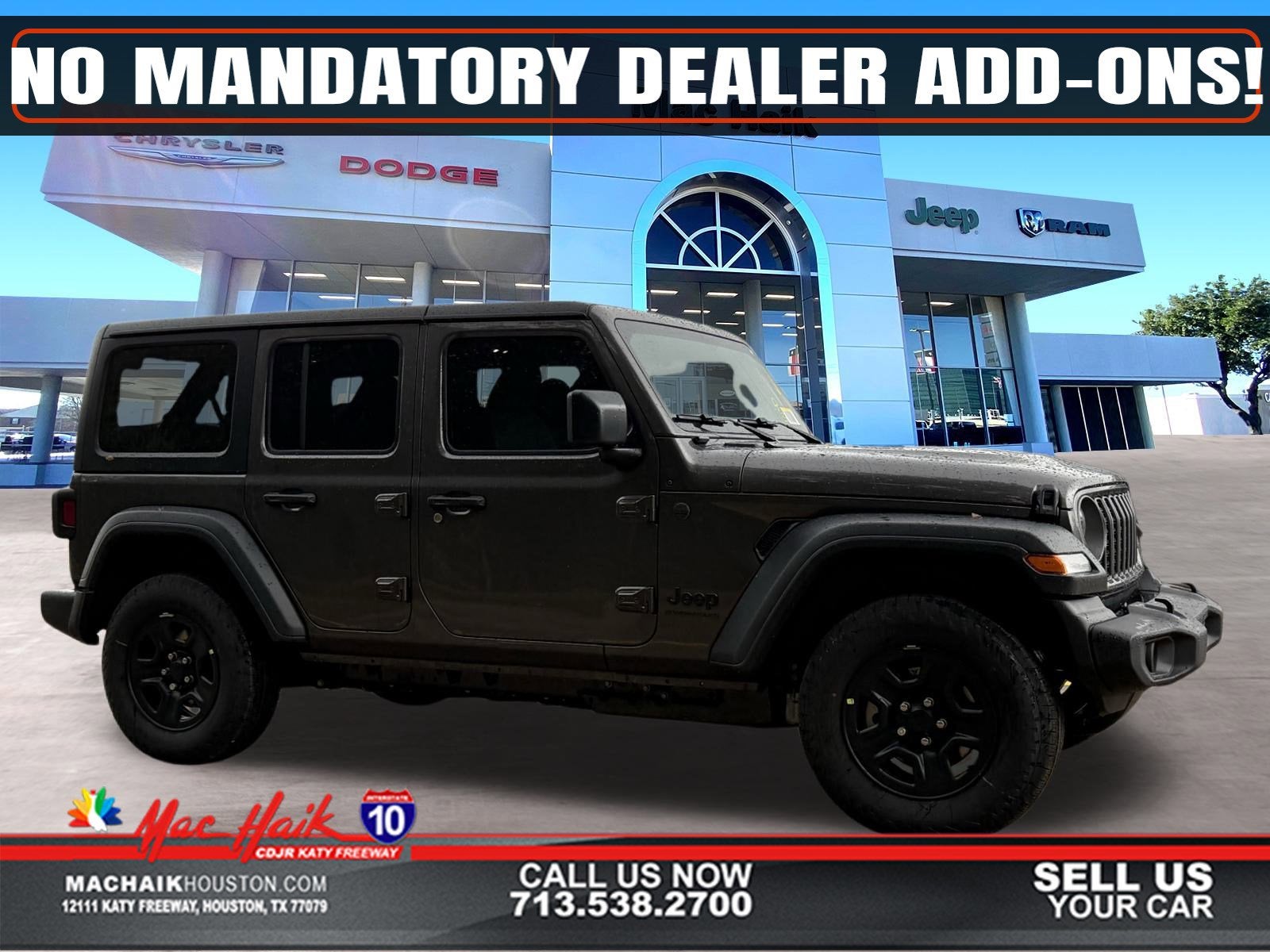 2026 Jeep Wrangler WRANGLER 4-DOOR SPORT