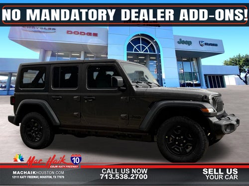 2026 Jeep Wrangler WRANGLER 4-DOOR SPORT