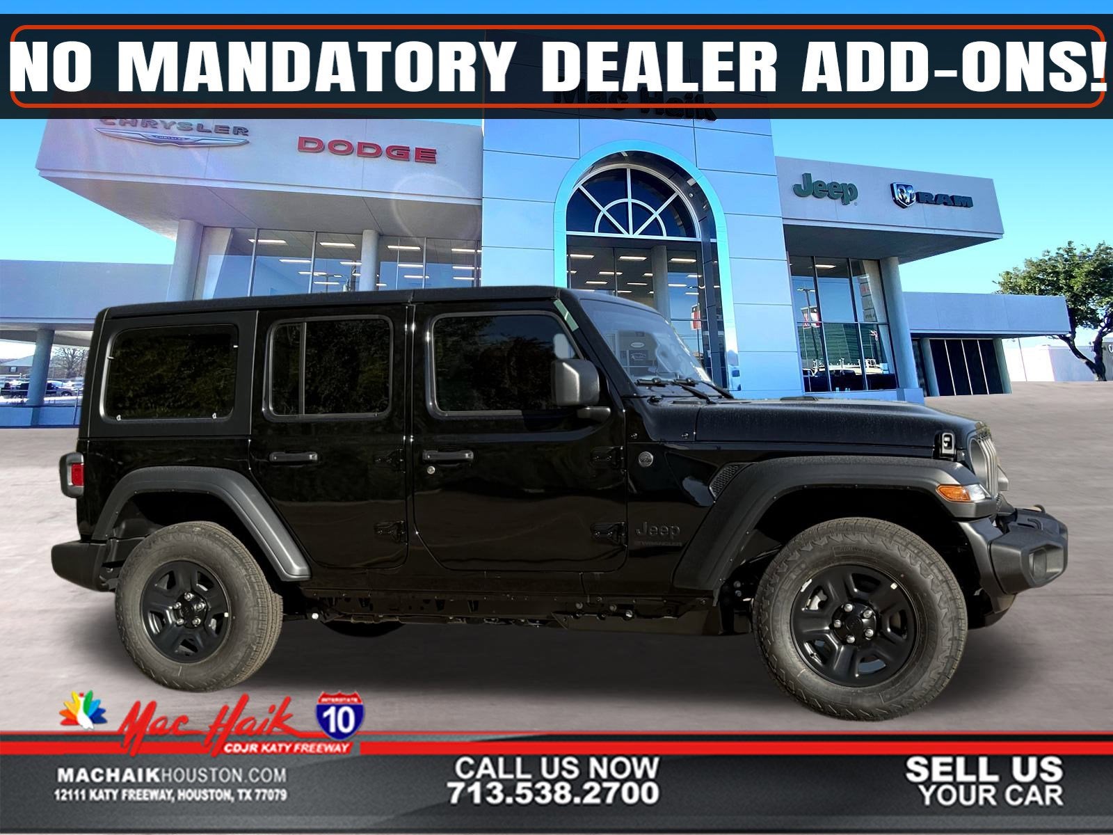 2026 Jeep Wrangler WRANGLER 4-DOOR SPORT