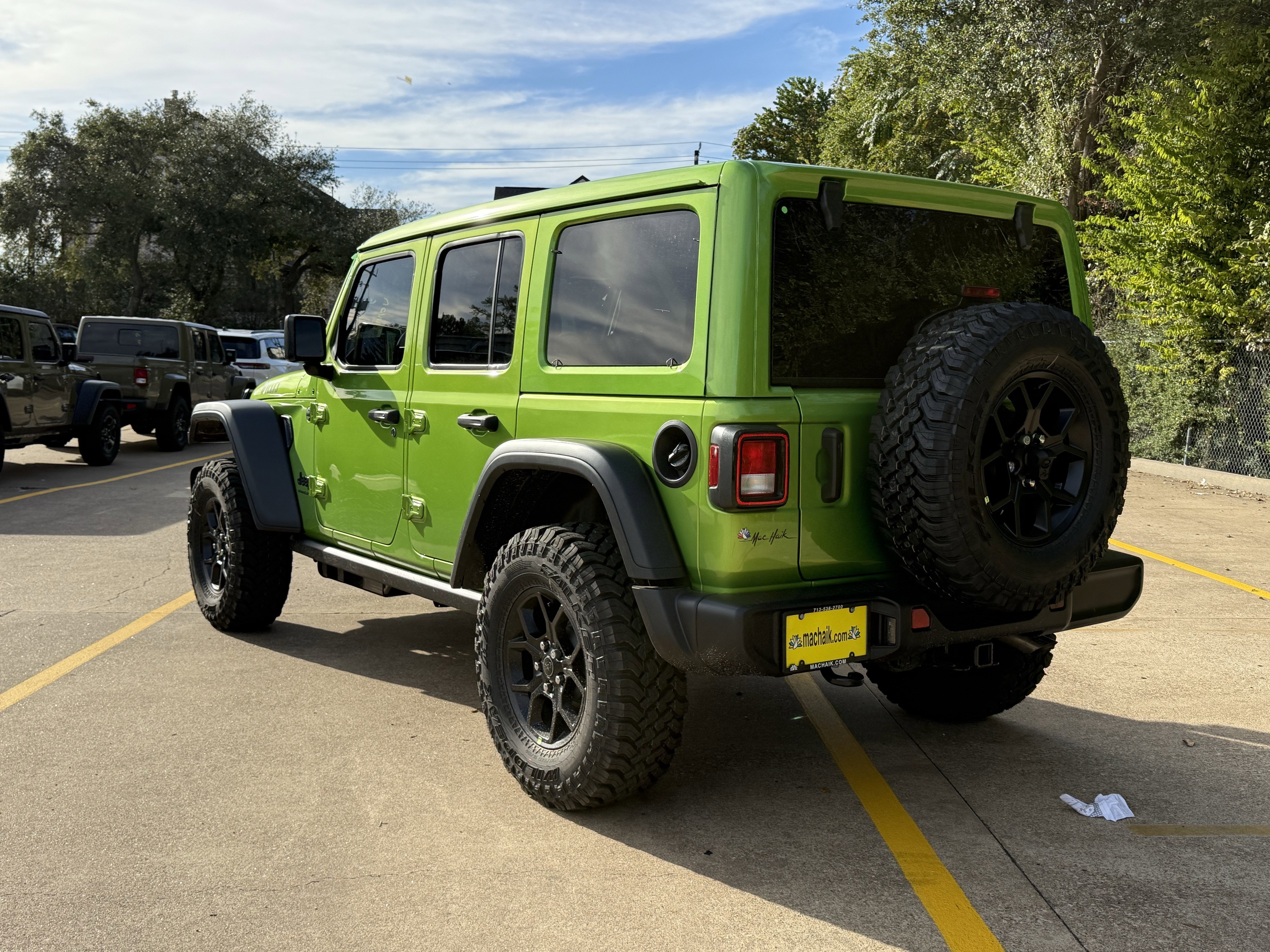 2026 Jeep Wrangler WRANGLER 4-DOOR WILLYS