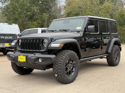 2026 Jeep Wrangler WRANGLER 4-DOOR WILLYS