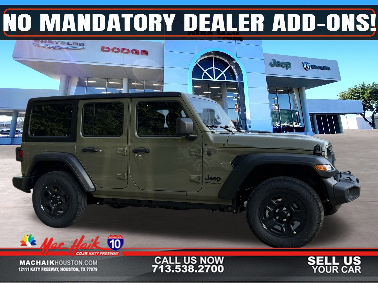 2026 Jeep Wrangler WRANGLER 4-DOOR SPORT