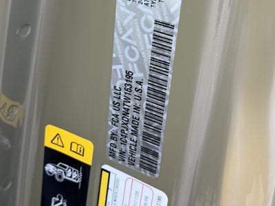 2026 Jeep Wrangler WRANGLER 4-DOOR SPORT