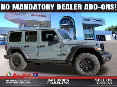 2026 Jeep Wrangler WRANGLER 4-DOOR WILLYS
