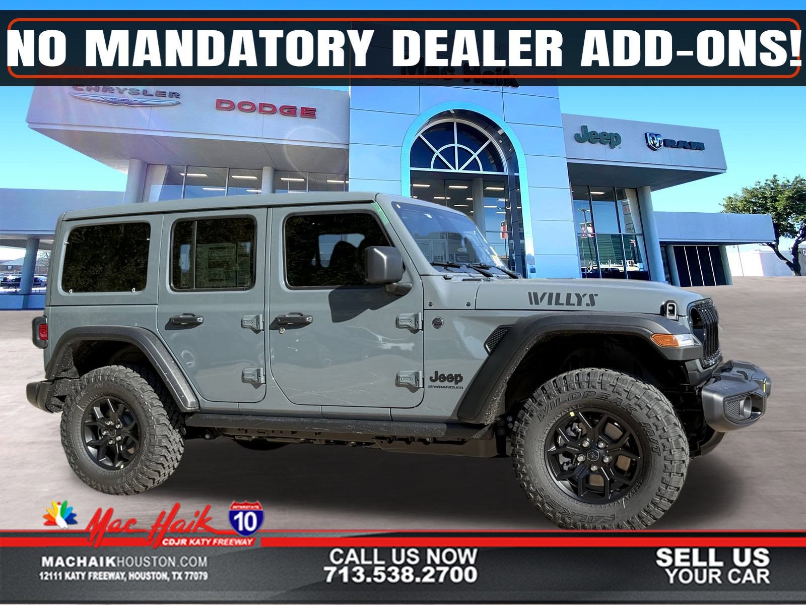 2026 Jeep Wrangler WRANGLER 4-DOOR WILLYS