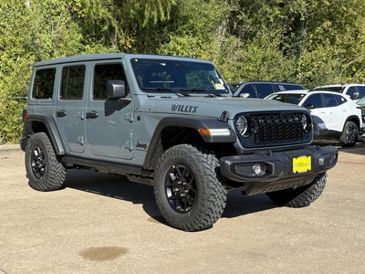 2026 Jeep Wrangler WRANGLER 4-DOOR WILLYS
