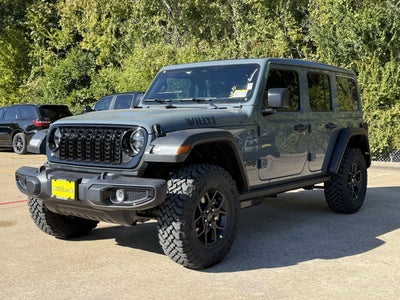 2026 Jeep Wrangler WRANGLER 4-DOOR WILLYS