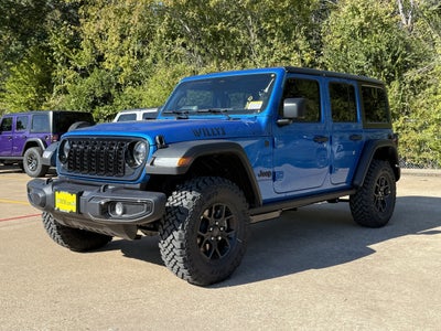 2026 Jeep Wrangler WRANGLER 4-DOOR WILLYS