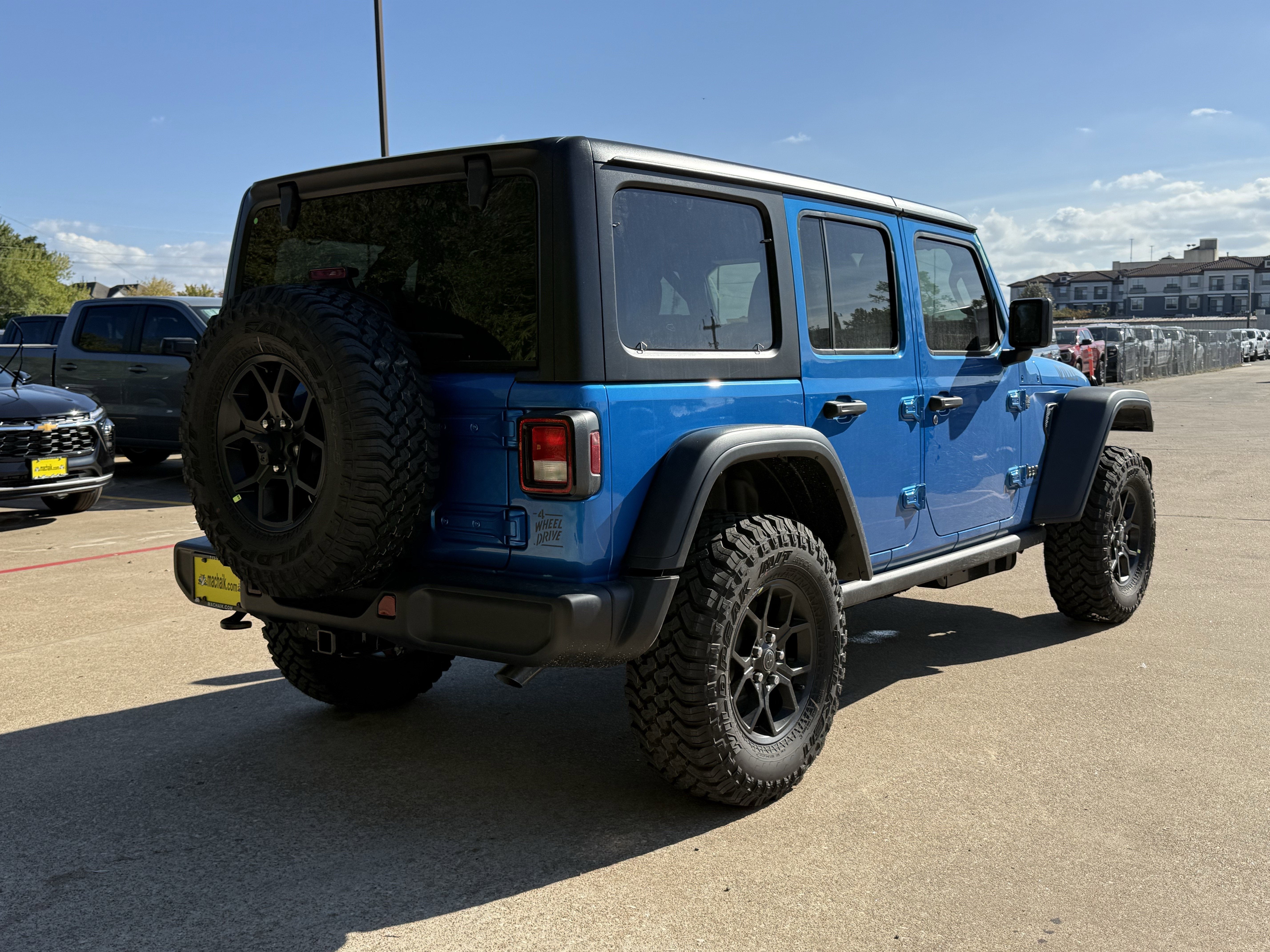 2026 Jeep Wrangler WRANGLER 4-DOOR WILLYS