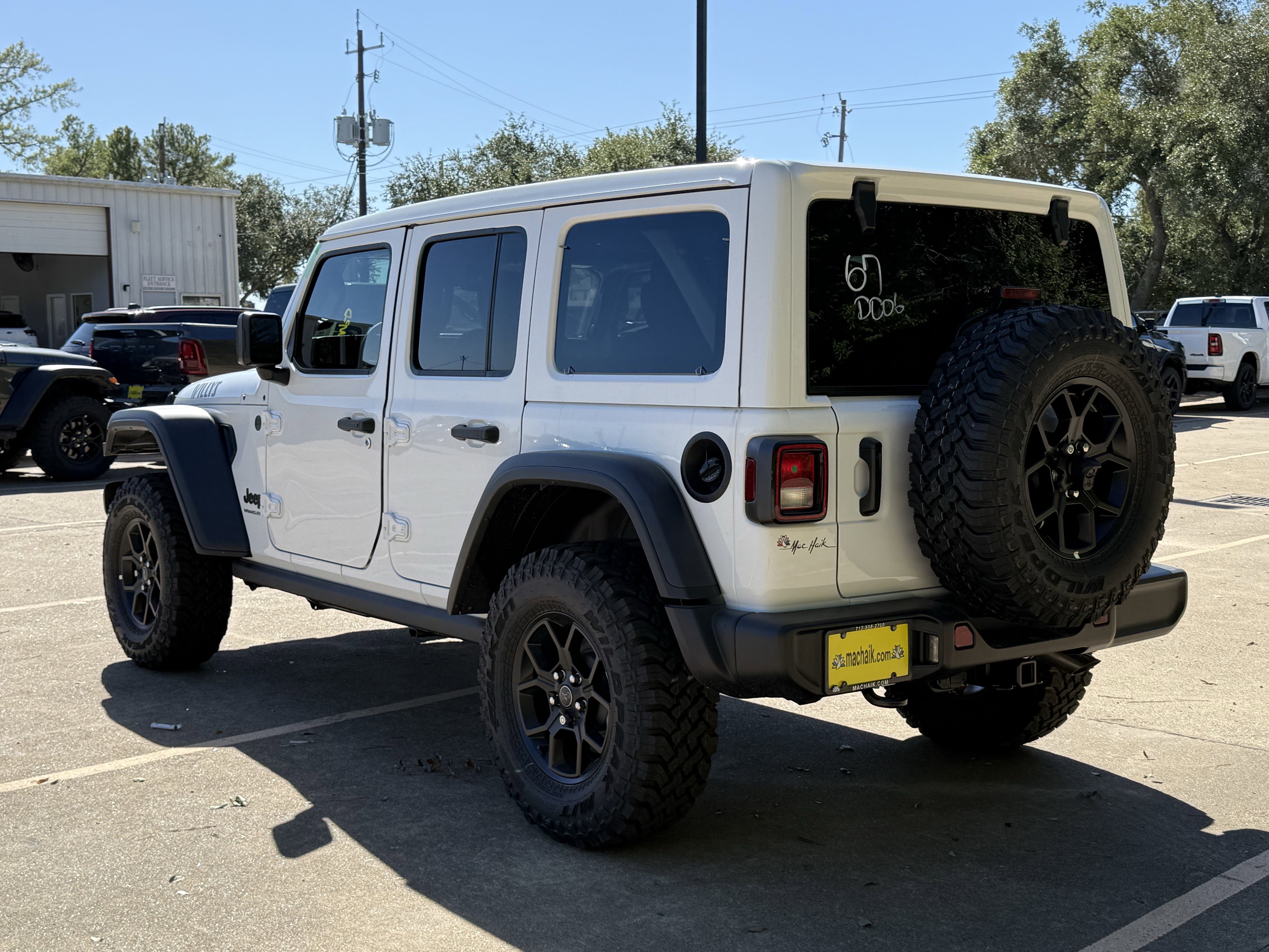 2026 Jeep Wrangler WRANGLER 4-DOOR WILLYS