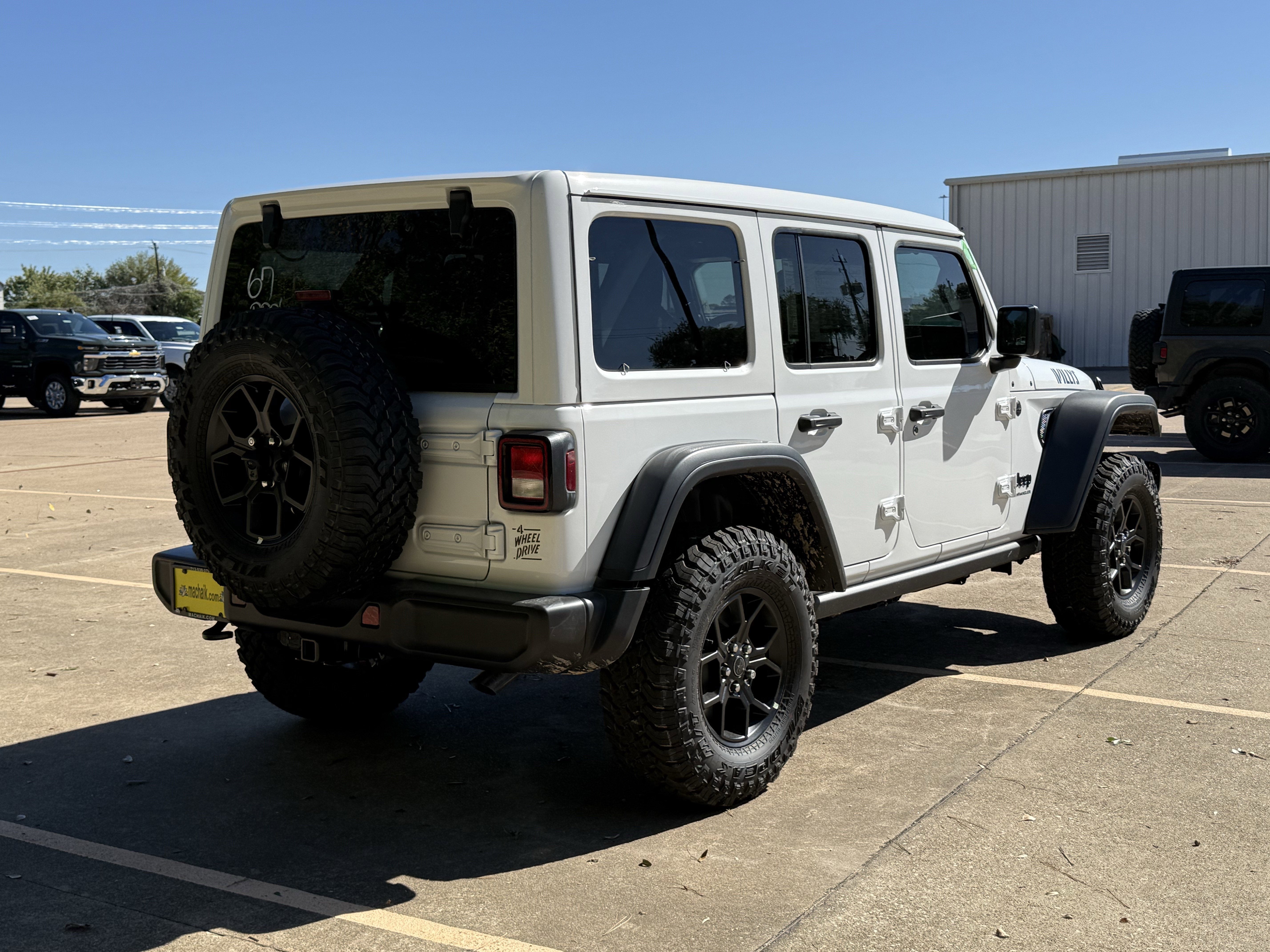 2026 Jeep Wrangler WRANGLER 4-DOOR WILLYS