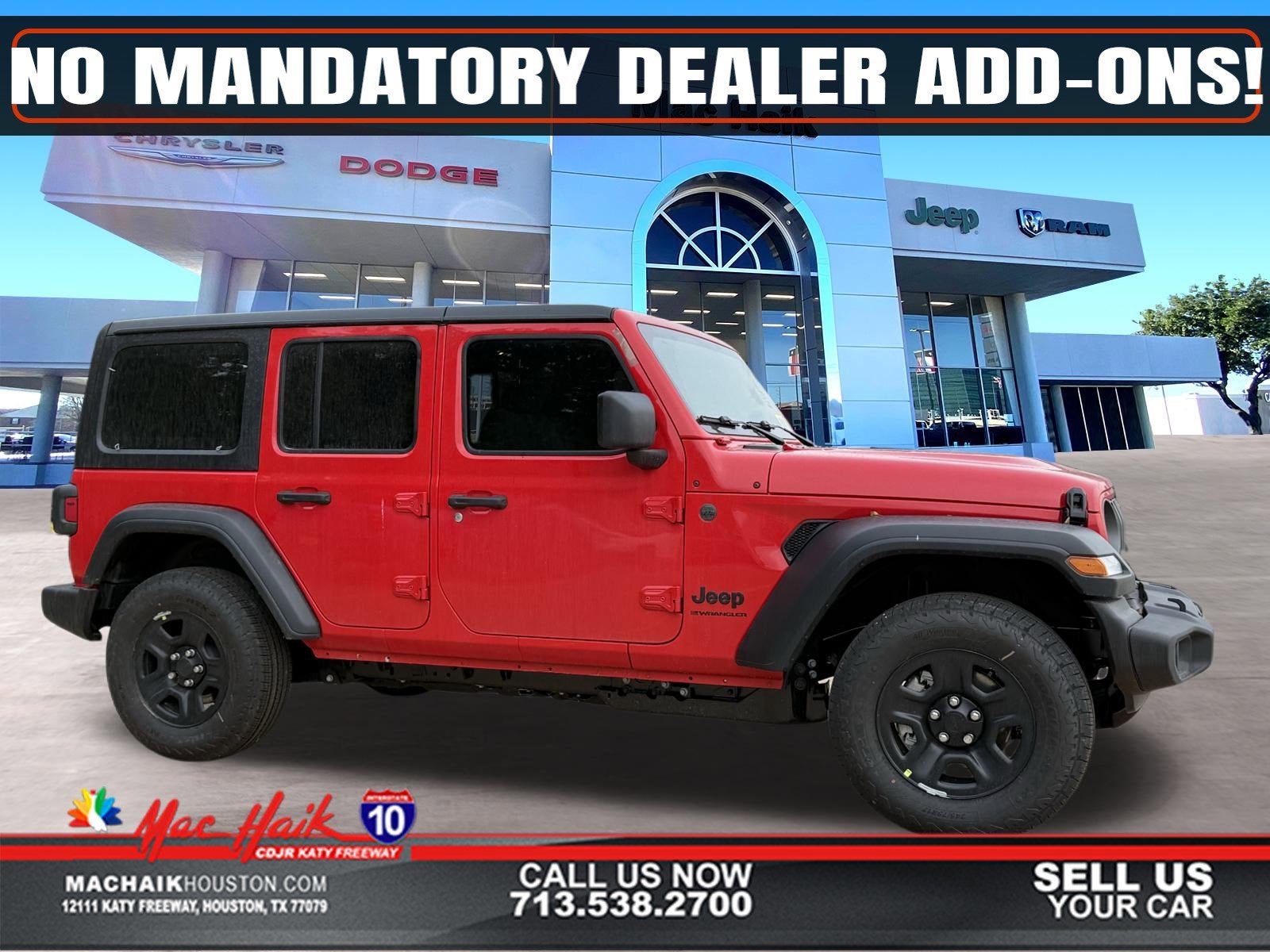2026 Jeep Wrangler WRANGLER 4-DOOR SPORT