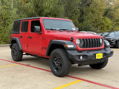 2026 Jeep Wrangler WRANGLER 4-DOOR SPORT