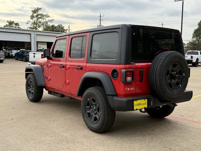 2026 Jeep Wrangler WRANGLER 4-DOOR SPORT