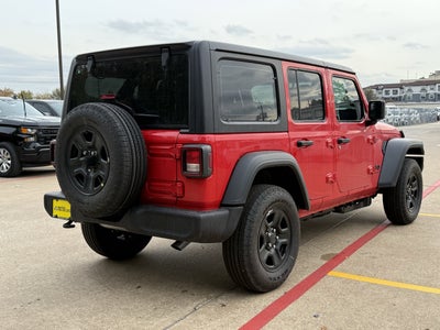 2026 Jeep Wrangler WRANGLER 4-DOOR SPORT