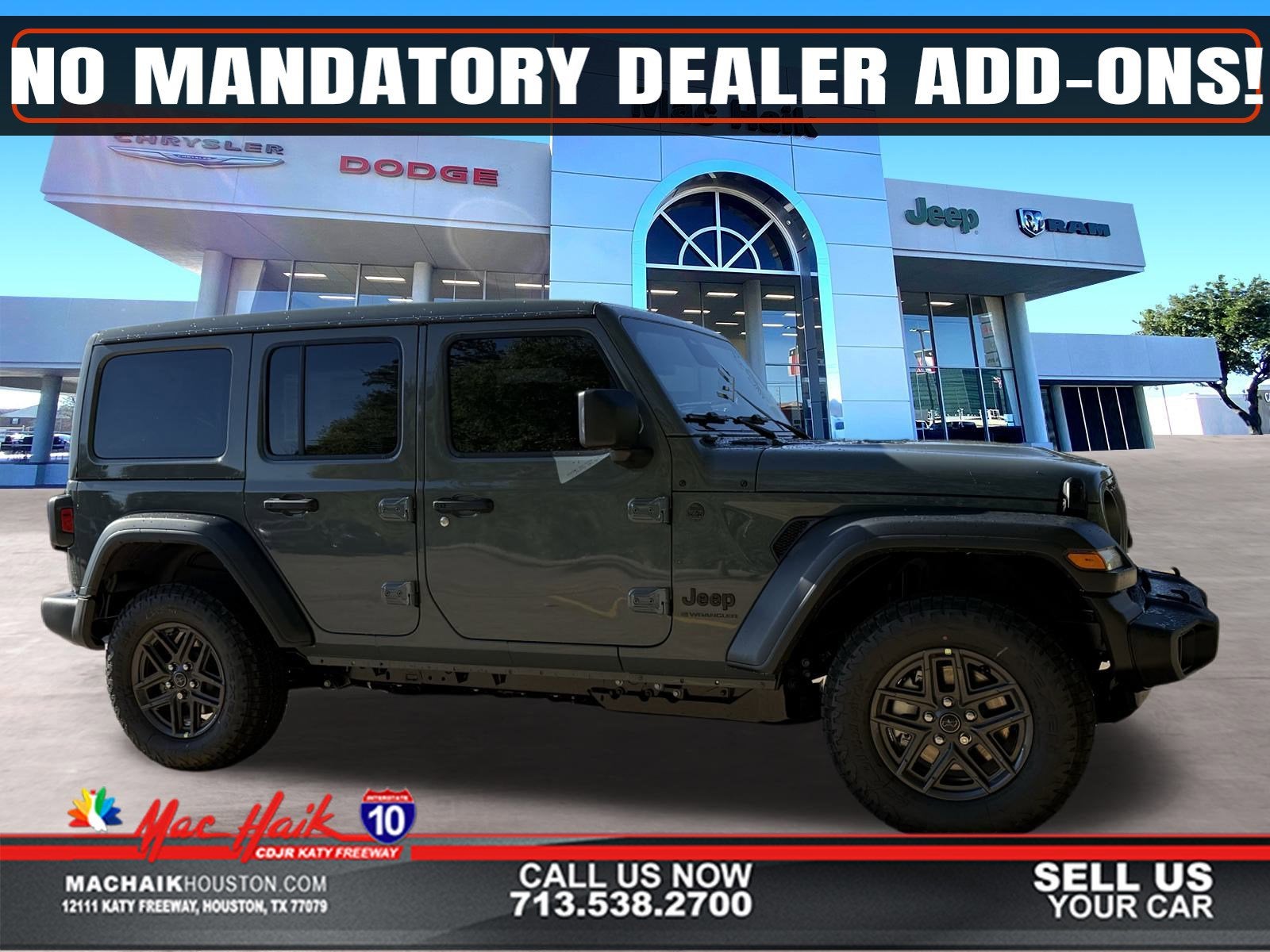 2026 Jeep Wrangler WRANGLER 4-DOOR SPORT S