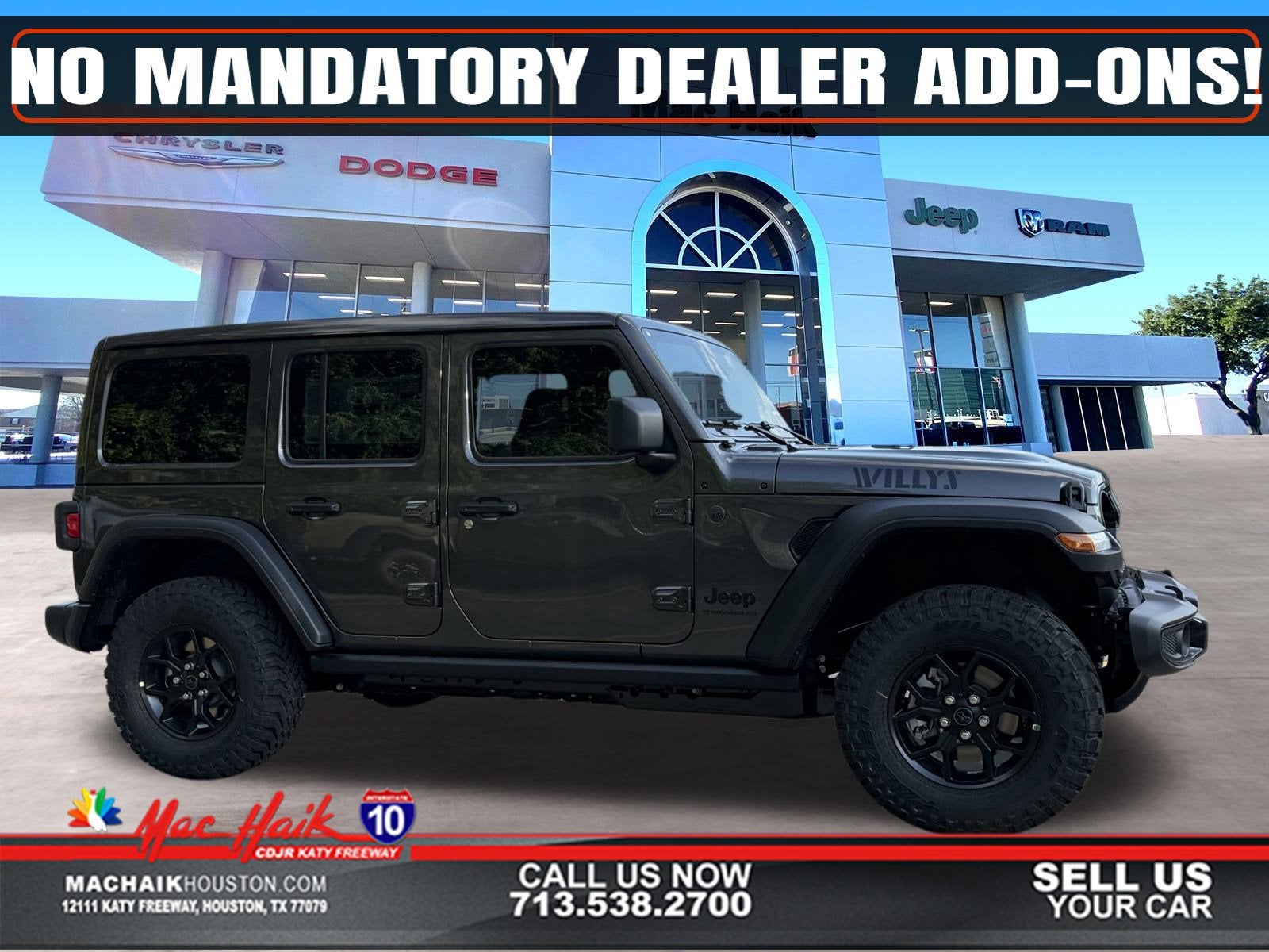 2026 Jeep Wrangler WRANGLER 4-DOOR WILLYS