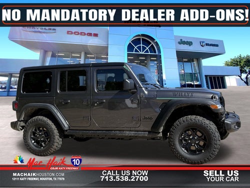 2026 Jeep Wrangler WRANGLER 4-DOOR WILLYS