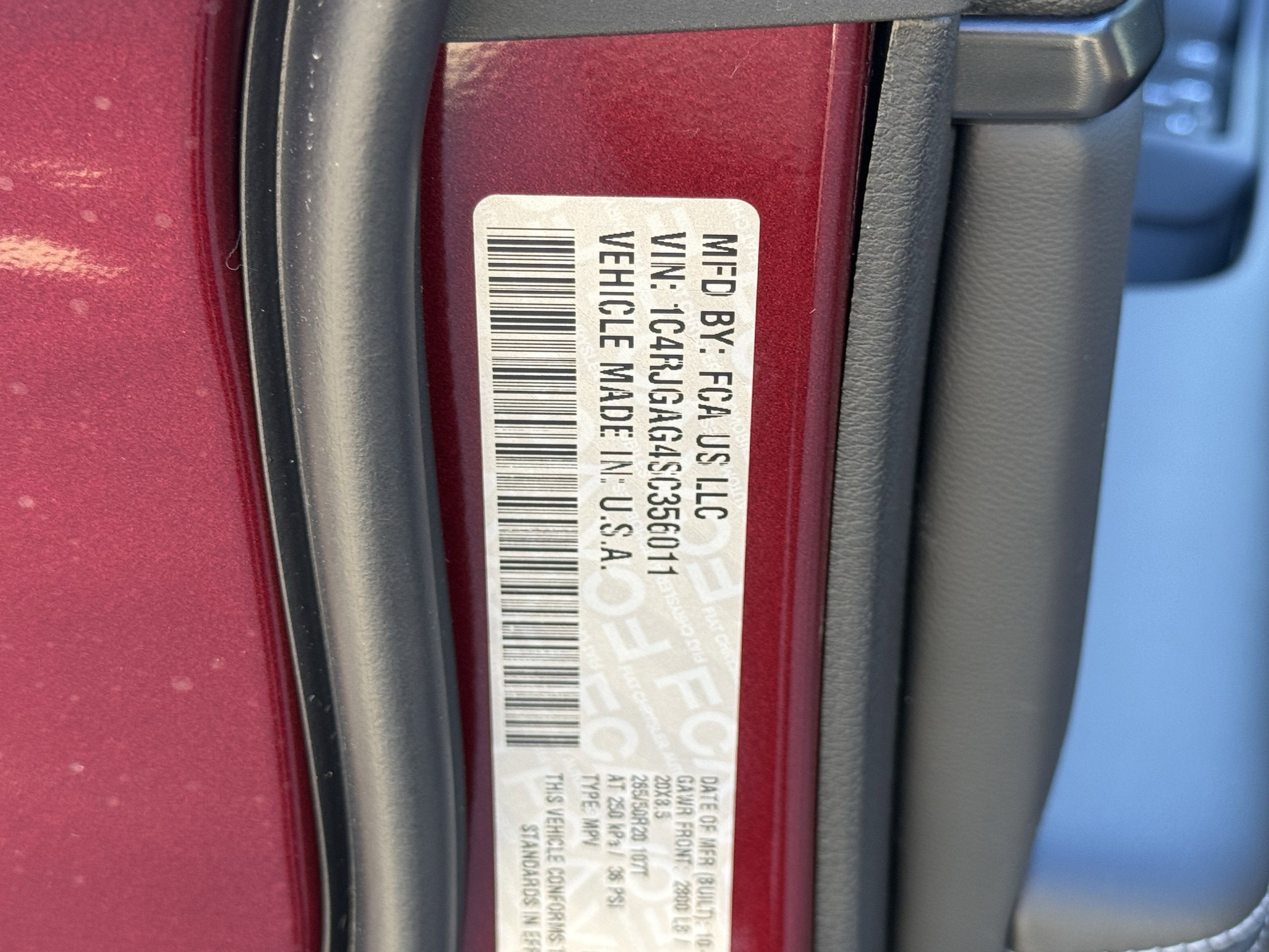 2025 Jeep Grand Cherokee GRAND CHEROKEE ALTITUDE X 4X2