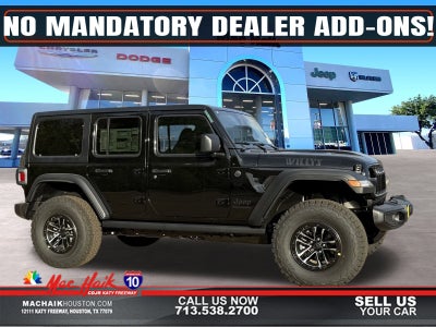 2026 Jeep Wrangler WRANGLER 4-DOOR WILLYS