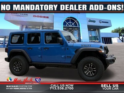 2026 Jeep Wrangler WRANGLER 4-DOOR WILLYS