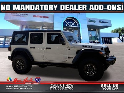 2026 Jeep Wrangler WRANGLER 4-DOOR WILLYS