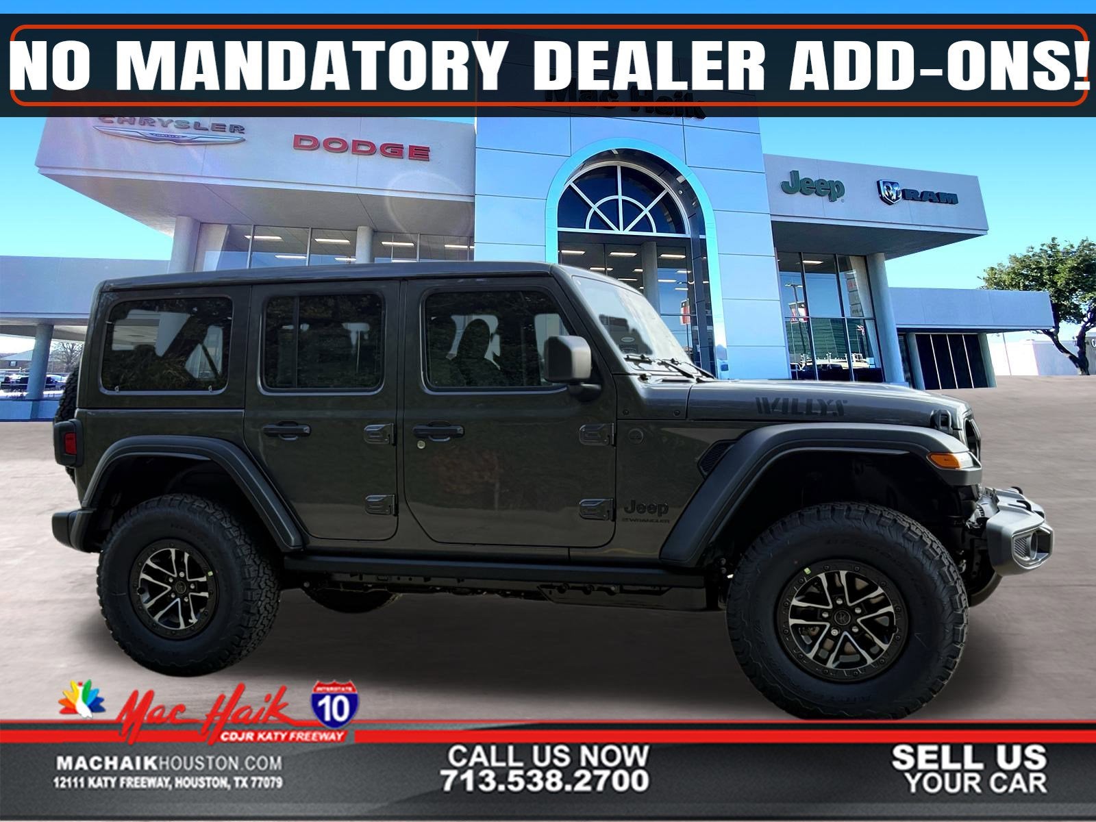 2026 Jeep Wrangler WRANGLER 4-DOOR WILLYS